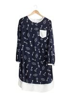 Tesettür giyim LACİVERT T 4696 Rosa Tunik-Alv Fashion