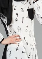 Tesettür giyim KREM T 4696 Rosa Tunik-Alv Fashion