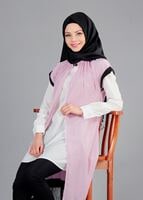 Vêtements hijab CRÈME T 4710 Maglia Tesettür Tunik-Alv Fashion