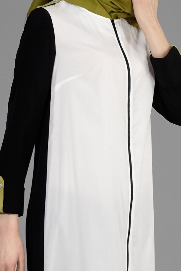 Tesettür giyim  T 4925 İndila Tesettür Tunik-Alv Fashion - TRENDTESETTÜR