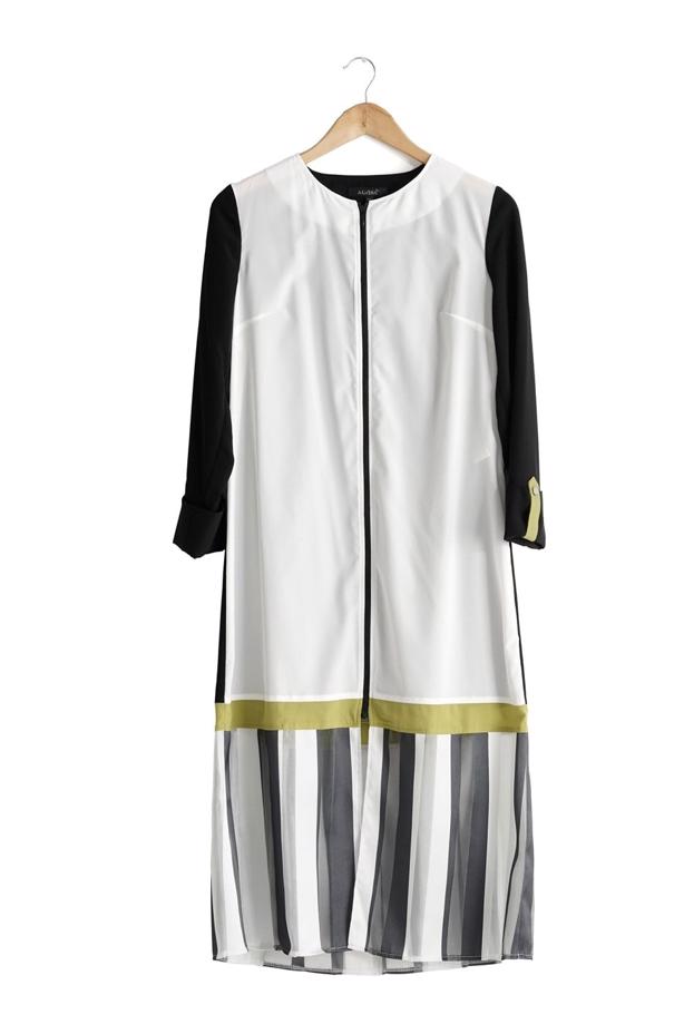 Tesettür giyim  T 4925 İndila Tesettür Tunik-Alv Fashion - TRENDTESETTÜR