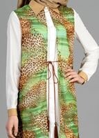 Tesettür giyim YEŞİL T 4947 Neptün Tesettür Tunik-Alv Fashion