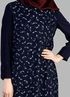 Tesettür giyim LACİVERT T 4956 Rosa Tesettür Tunik-Alv Fashion