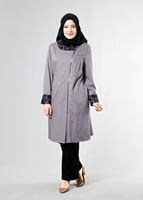 Hijab clothing SAND T 1543 Natalia Tesettür Trench-Alv Fashion
