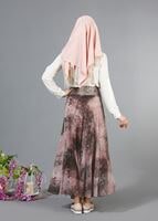 Hijab clothing POWDER T 2405 Yüceller Mevlana Şifon Etek