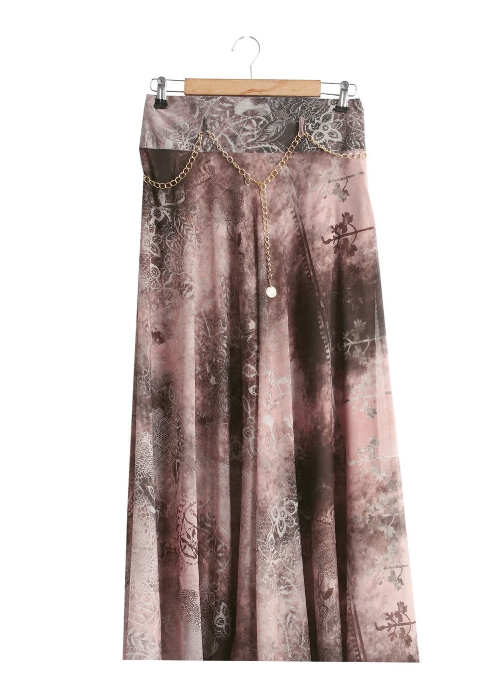 Hijab clothing POWDER T 2405 Yüceller Mevlana Şifon Etek