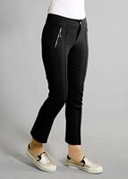 Vêtements hijab NOIR T 2723 Yüceller Fermuar Detaylı Pantolon