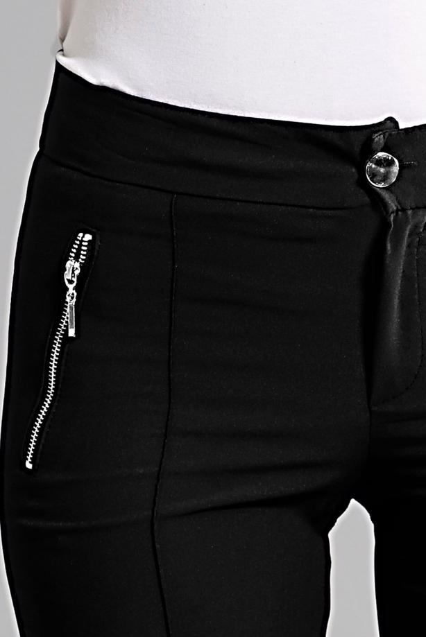 Vêtements hijab  T 2723 Yüceller Fermuar Detaylı Pantolon - TRENDTESETTÜR