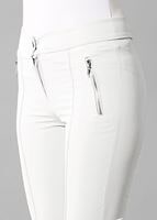 Hijab clothing CREAM T 2723 Yüceller Fermuar Detaylı Pantolon