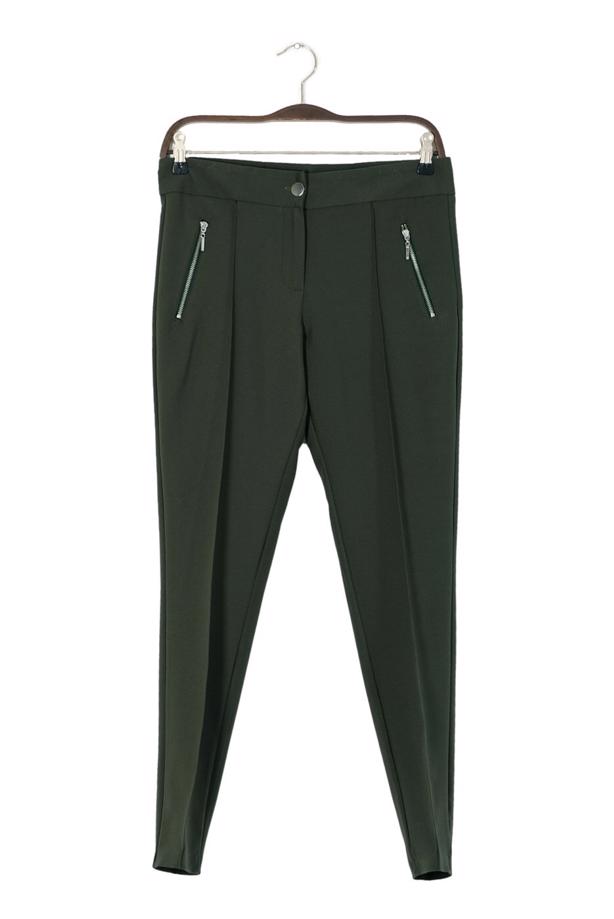 Vêtements hijab  T 2723 Yüceller Fermuar Detaylı Pantolon - TRENDTESETTÜR