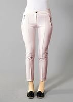 Vêtements hijab ÉCRU T 2723 Yüceller Fermuar Detaylı Pantolon