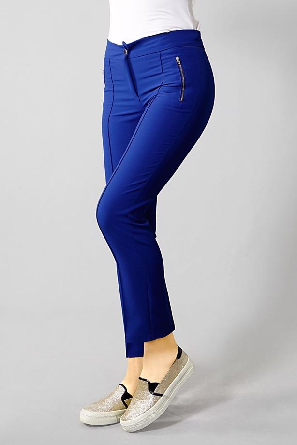 Vêtements hijab  T 2723 Yüceller Fermuar Detaylı Pantolon - TRENDTESETTÜR