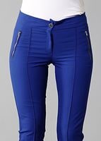 Vêtements hijab BLEU MARINE T 2723 Yüceller Fermuar Detaylı Pantolon