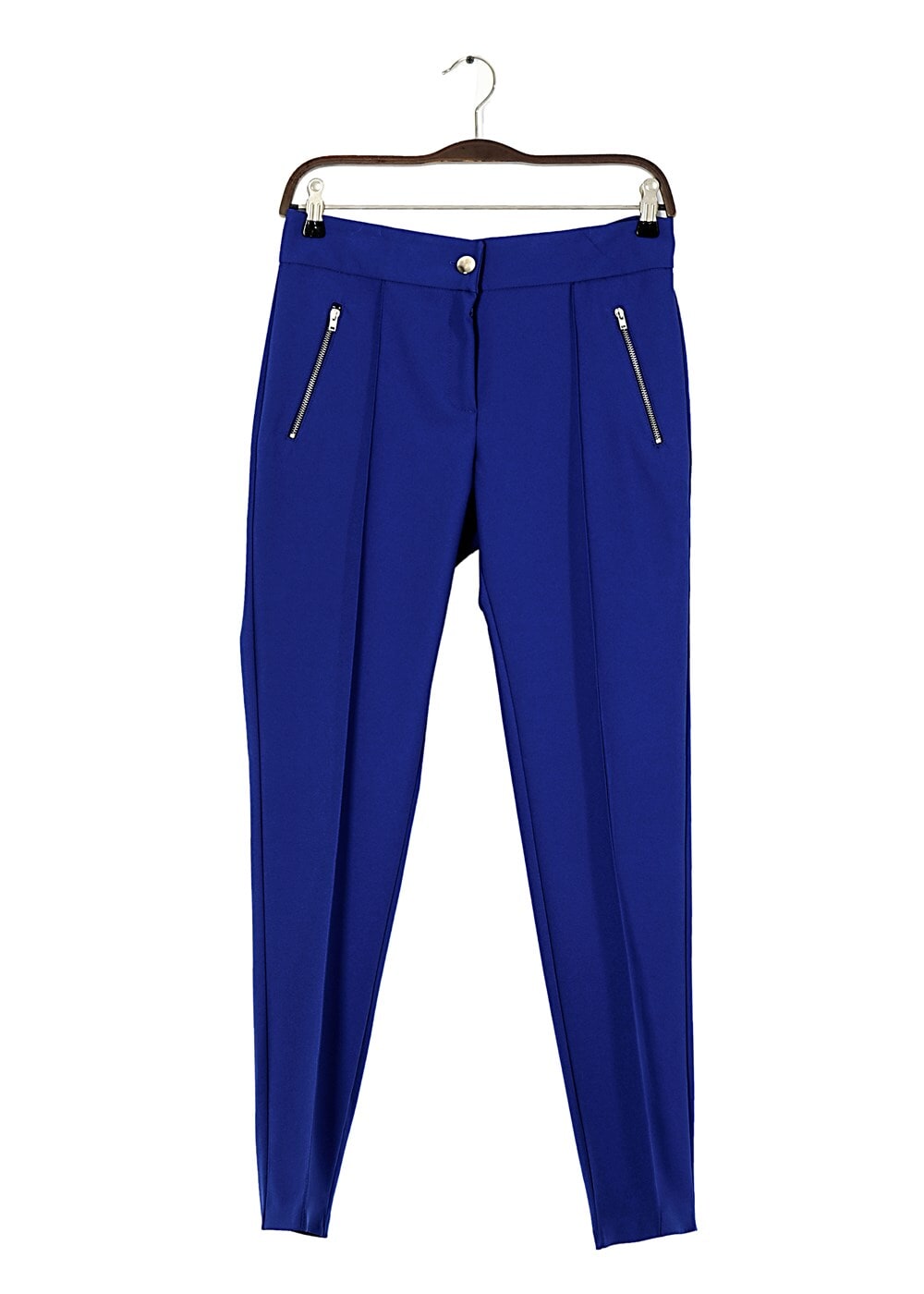 Vêtements hijab BLEU MARINE T 2723 Yüceller Fermuar Detaylı Pantolon