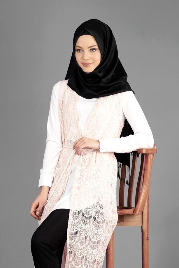 Hijab clothing  T 4644 İndila Tesettür Yelek-Alv Fashion - TRENDTESETTÜR