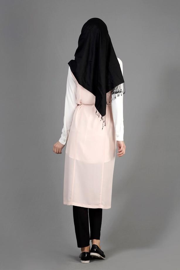 Hijab clothing  T 4644 İndila Tesettür Yelek-Alv Fashion - TRENDTESETTÜR