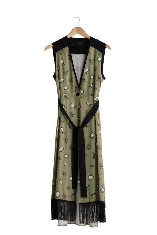 Vêtements hijab  T 4695 Verso Yelek-Alv Fashion - TRENDTESETTÜR