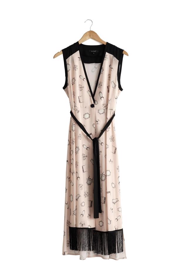 Vêtements hijab  T 4695 Verso Yelek-Alv Fashion - TRENDTESETTÜR