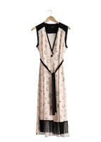 Vêtements hijab POUDRE T 4695 Verso Yelek-Alv Fashion