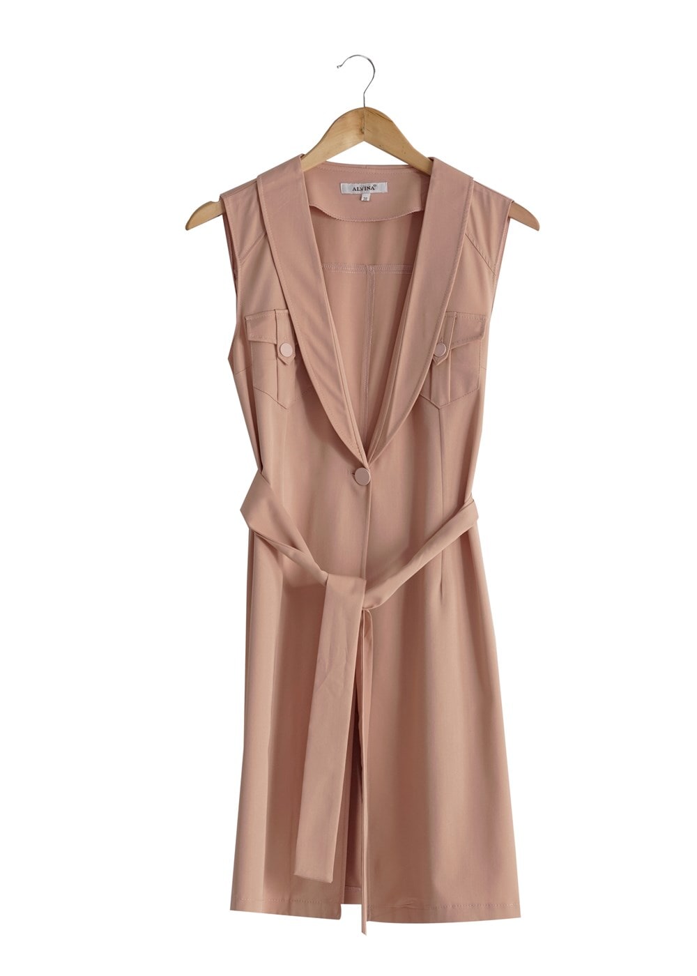 Tesettür giyim KAHVE T 4684 Nadya Yelek-Alv Fashion