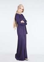 Tesettür giyim MOR T 80105 Düğme Detaylı Pantolonlu Takım