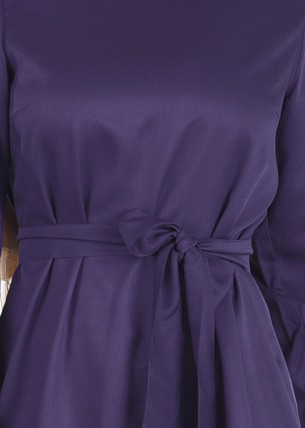 Tesettür giyim MOR T 80105 Düğme Detaylı Pantolonlu Takım