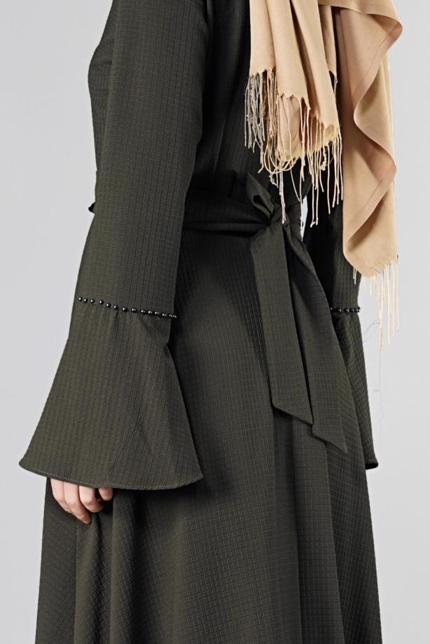 Vêtements hijab  BELTED FLARE FORMAL 9247 - TRENDTESETTÜR