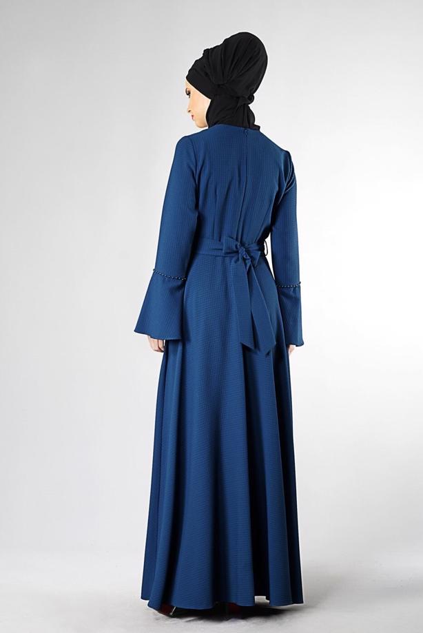 Vêtements hijab  BELTED FLARE FORMAL 9247 - TRENDTESETTÜR
