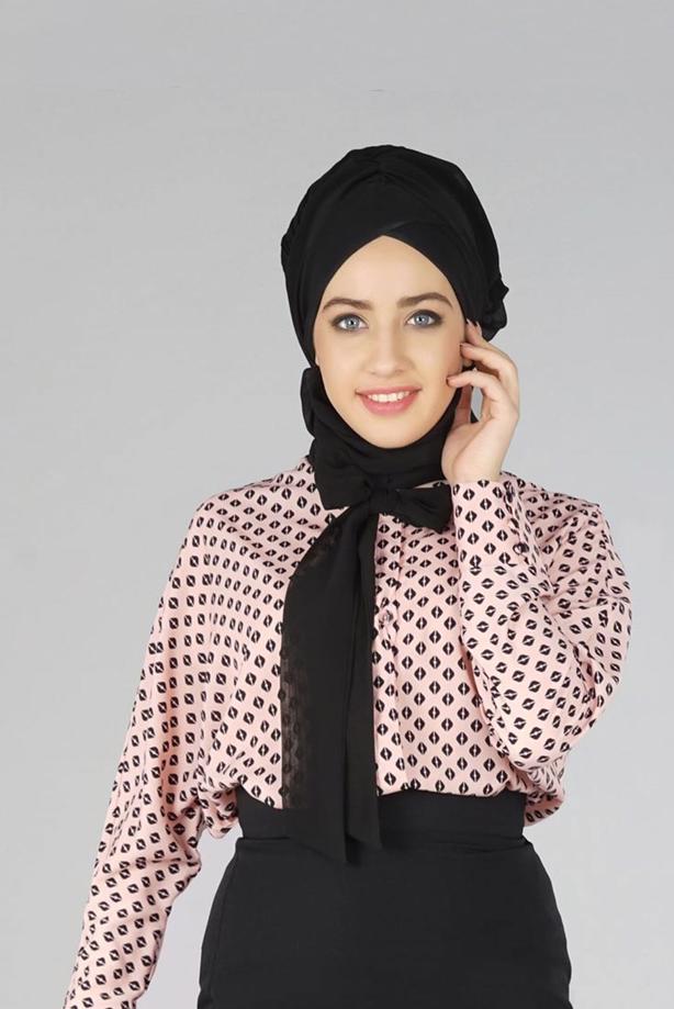 Tesettür giyim  4494 BLUZ - TRENDTESETTÜR