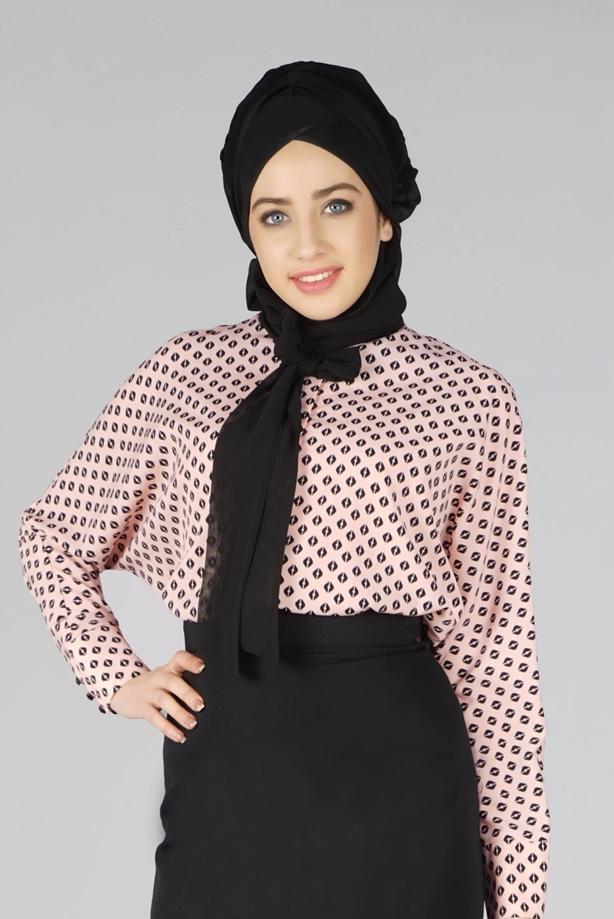 Tesettür giyim  4494 BLUZ - TRENDTESETTÜR