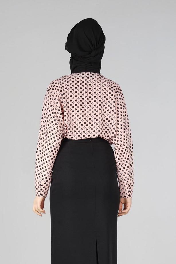 Tesettür giyim  4494 BLUZ - TRENDTESETTÜR