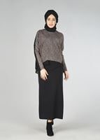 Vêtements hijab VISON BLOUSE BICOLORE DÉTAIL GUIPURE 4520