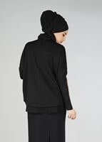 Vêtements hijab VISON BLOUSE BICOLORE DÉTAIL GUIPURE 4520