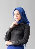 Hijab clothing BLACK GEM DETAILED BLOUSE 4864