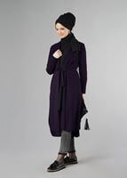 Tesettür giyim MOR 096 HIRKA
