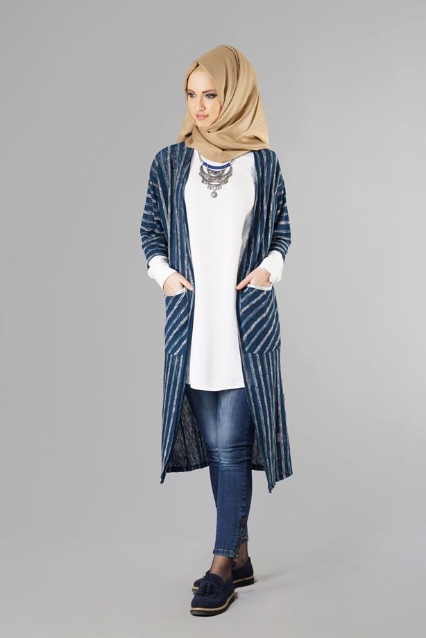 Tesettür giyim  791 HIRKA - TRENDTESETTÜR