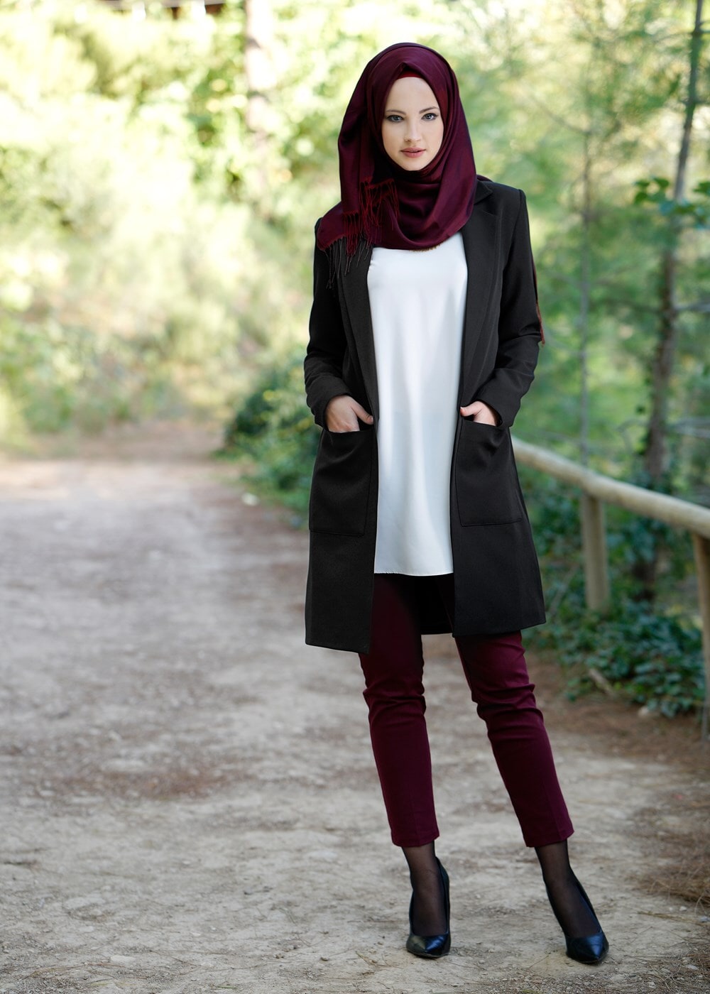 Tesettür giyim SİYAH 4656 CEKET