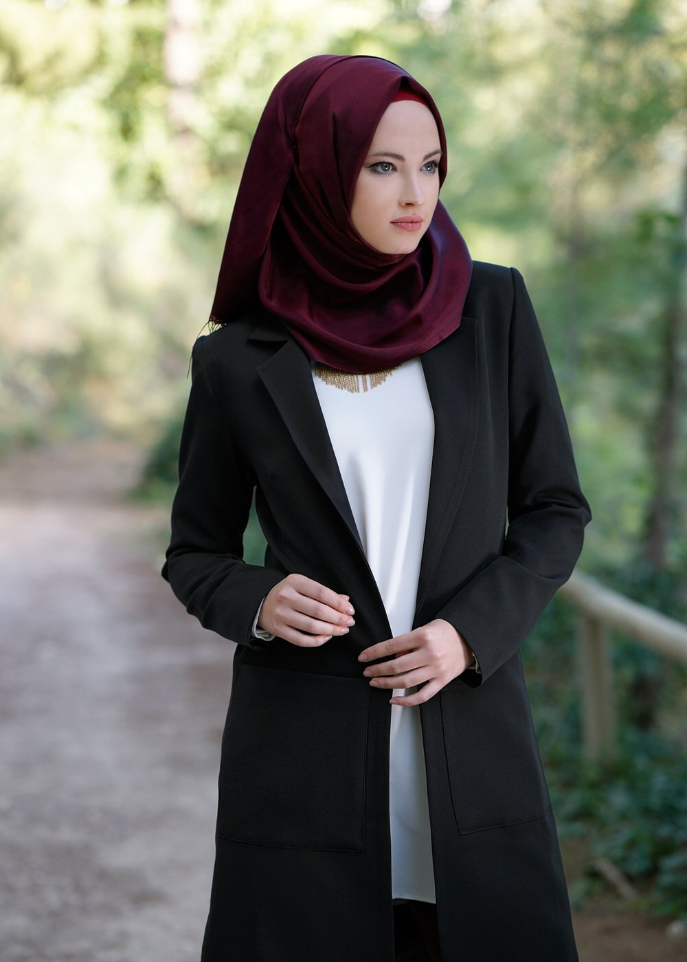 Tesettür giyim SİYAH 4656 CEKET