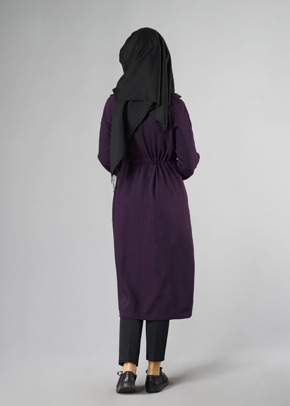 Tesettür giyim MOR 641 CEKET