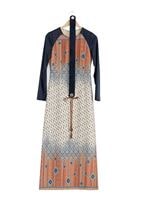 Tesettür giyim TABA 4034 ELBİSE