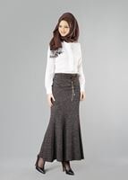 Hijab clothing BROWN MERMAID SKIRT 256121