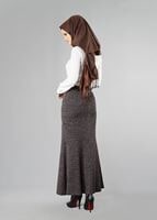 Hijab clothing BROWN MERMAID SKIRT 256121