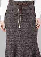 Hijab clothing BROWN MERMAID SKIRT 256121