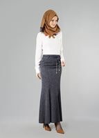 Hijab clothing NAVY BLUE MERMAID SKIRT 256121