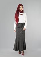 Vêtements hijab KAKI JUPE SIRENE 256121 