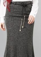 Vêtements hijab KAKI JUPE SIRENE 256121 