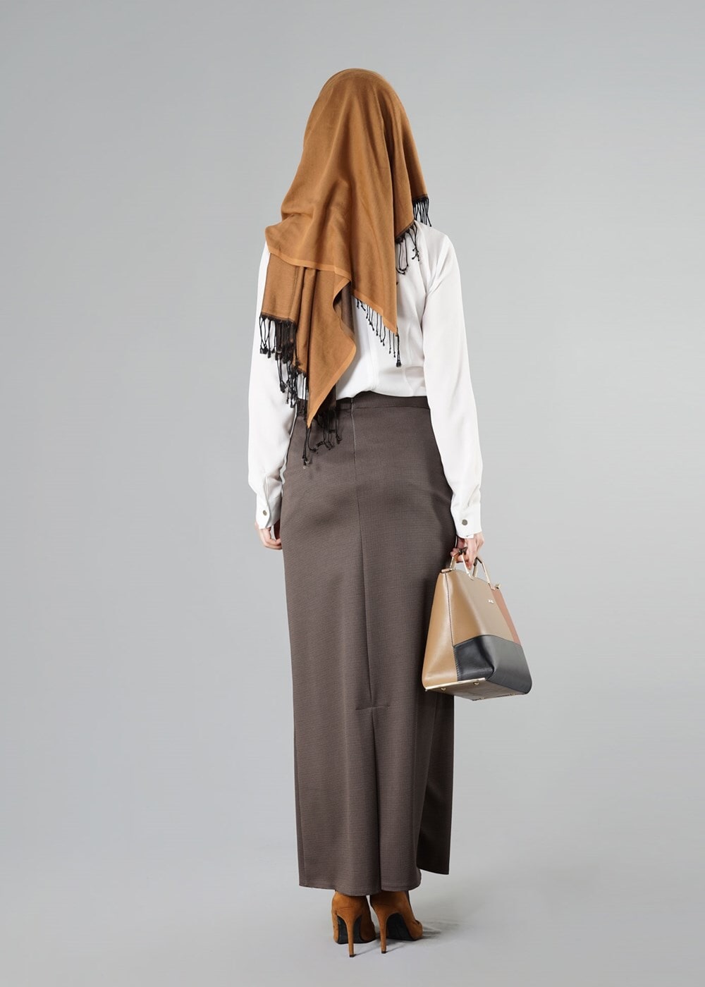 Hijab clothing MINK TUBE SKIRT 456121 