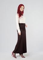 Hijab clothing PLUM TUBE SKIRT 456121 