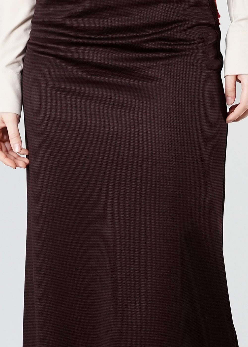 Hijab clothing PLUM TUBE SKIRT 456121 