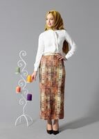 Tesettür giyim HAKİ 6764 ETEK